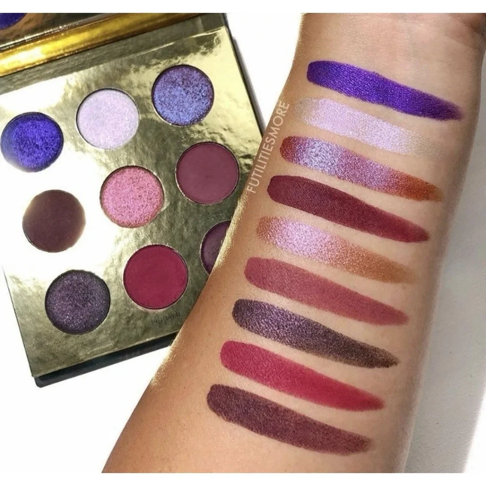 Coloured Raine X Power Eyeshadow Palette‎ – New – Discontinued – Purple Tones